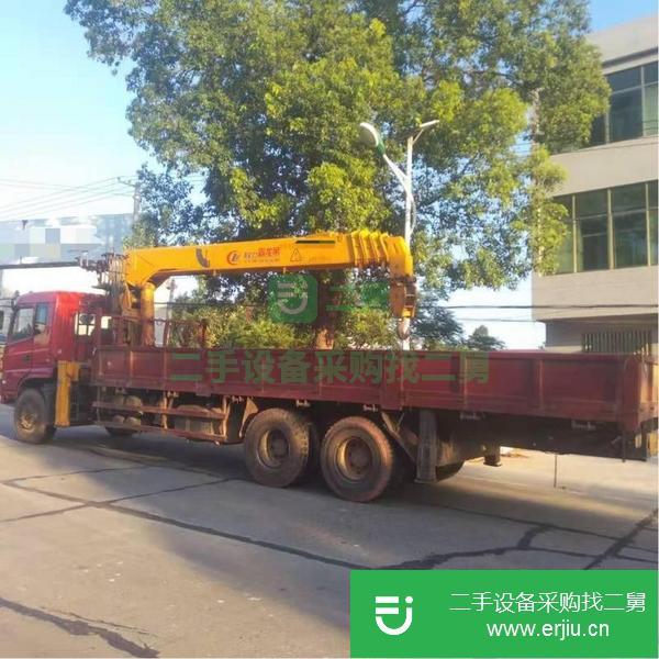 湖南出售二手程力12噸18年國五隨車吊