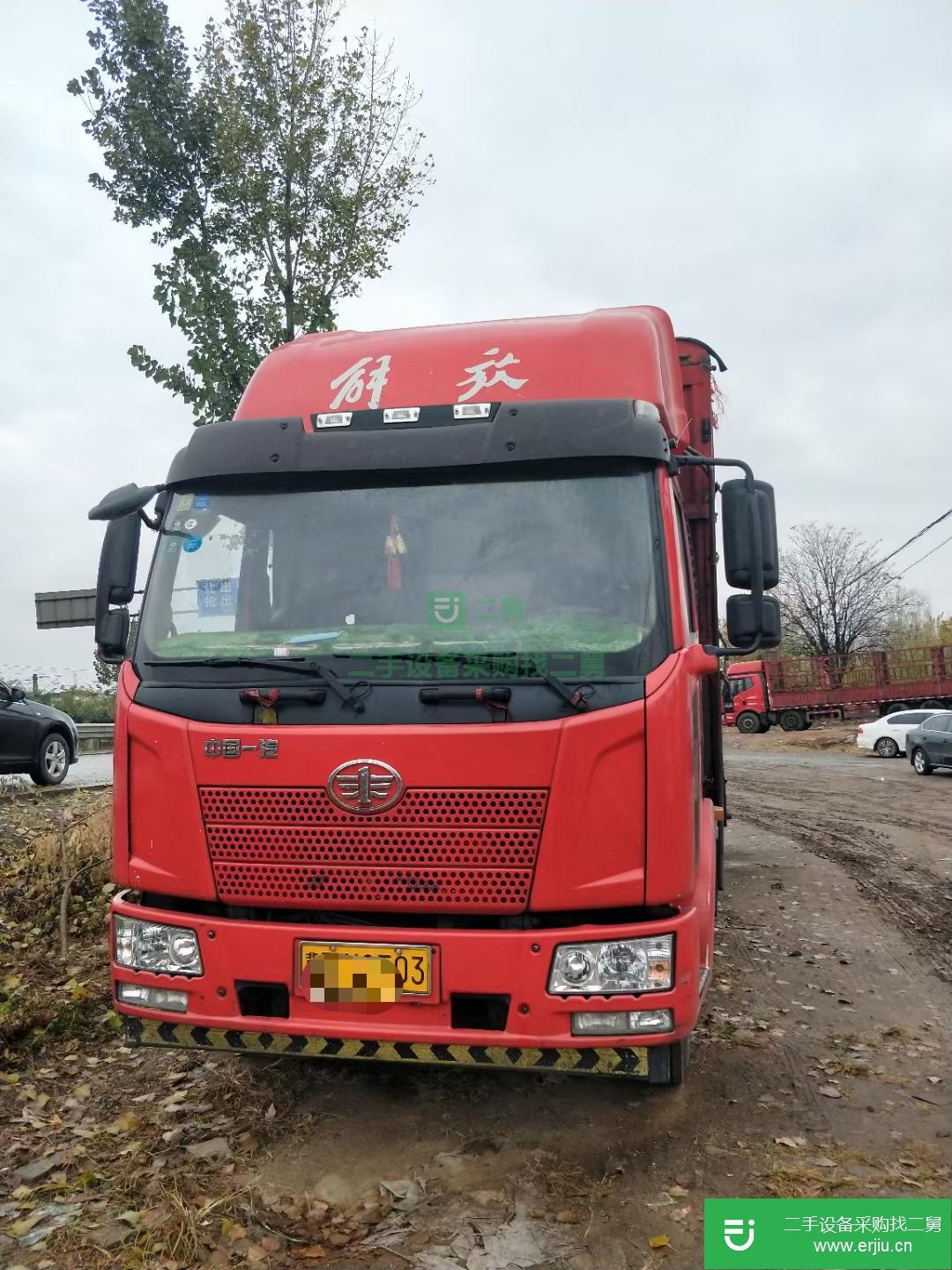 河北出售二手一汽解放160馬力貨車