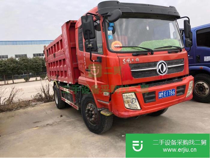 江蘇出售二手東風天錦160馬力自卸車
