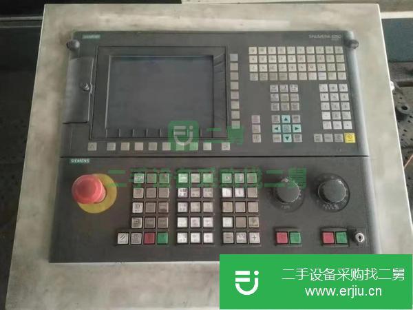 浙江出售二手CJK5225數(shù)控雙柱立式車床 西門子828D系統(tǒng) 兩軸聯(lián)動