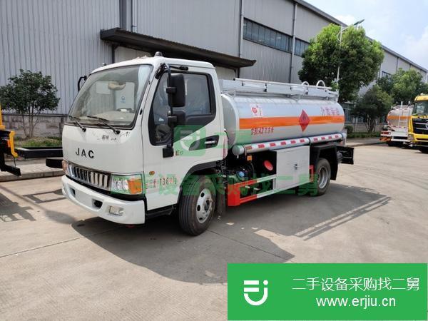 安徽出售二手五噸危險品油罐車國五排放