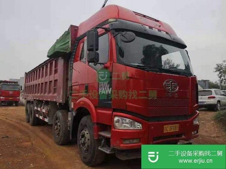 江西出售二手一汽解放460馬力自卸車