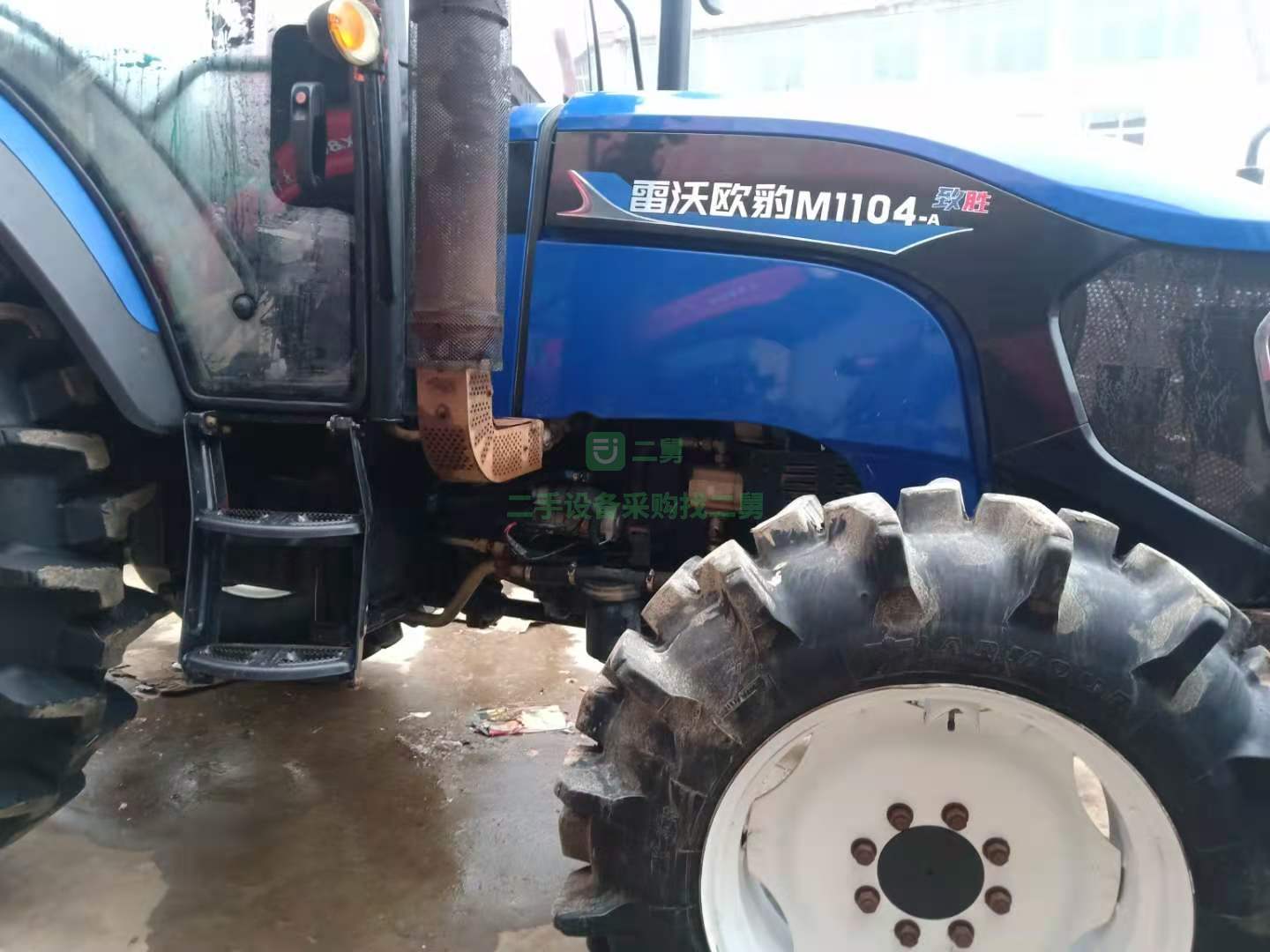 出售一臺18年的原廠空調(diào)雷沃歐豹M1104拖拉機