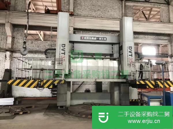 北京出售二手齊重3.5米立式車床型號(hào)DVT350×25/32