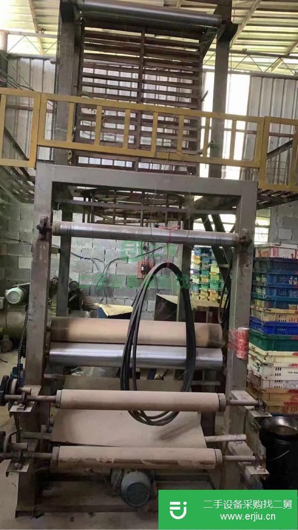 貴州出售二手1.1米高壓吹膜機