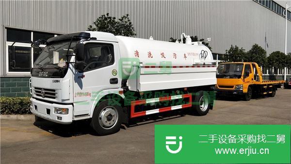 吉林出售二手東風大多利卡8方清洗吸污車