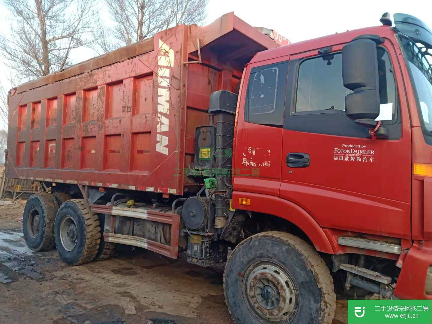 山西出售二手18年歐曼自卸車