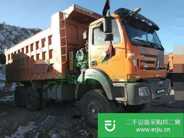 山西出售二手16年北奔前二后八自卸車
