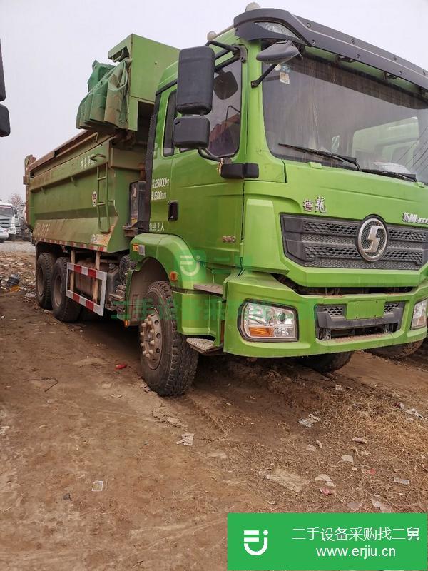 河北出售二手國五輕量化陜汽德龍自卸車