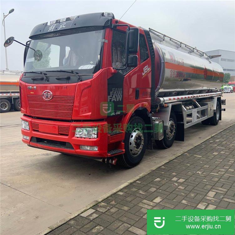 湖北出售二手楚勝前四后四油罐車