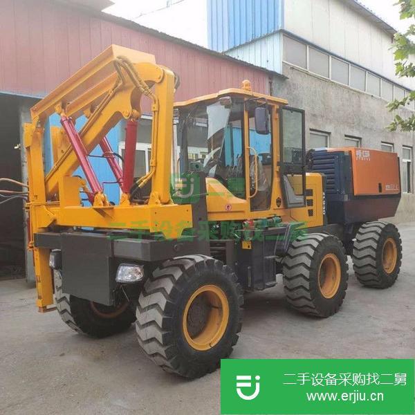 山東出售二手高速公路護(hù)欄打樁機(jī)