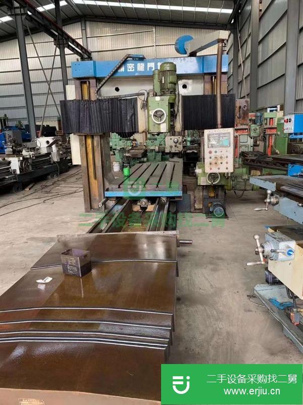 河南出售二手上海陵城1.8x3米精密龍門(mén)銑床