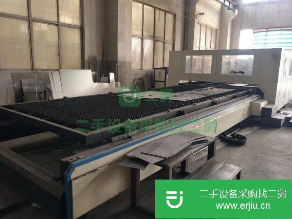 山東出售二手上海華族2060交換平臺3300w激光切割機