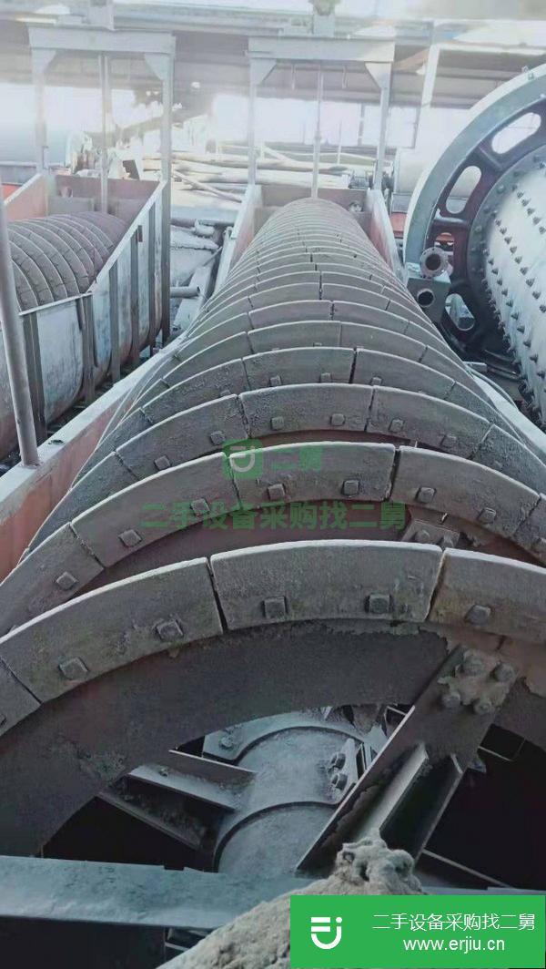 河北出售二手15/10.5螺旋洗砂機(jī)