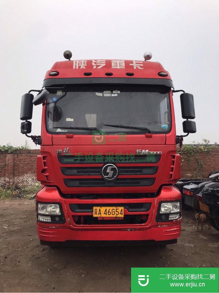 河北出售二手陜汽重卡375馬力國五半掛車