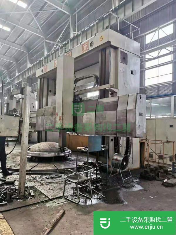 福建出售二手武重5米數(shù)控立式車床