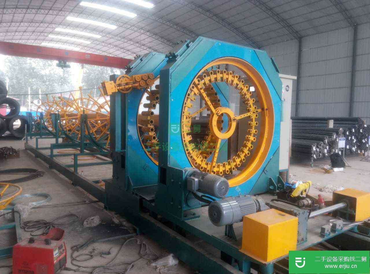 山東出售二手RKH-2500-12數(shù)控鋼筋籠滾焊機(jī)