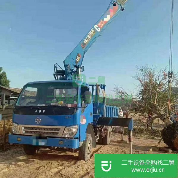 湖北出售二手2014年1月藍(lán)牌隨車吊