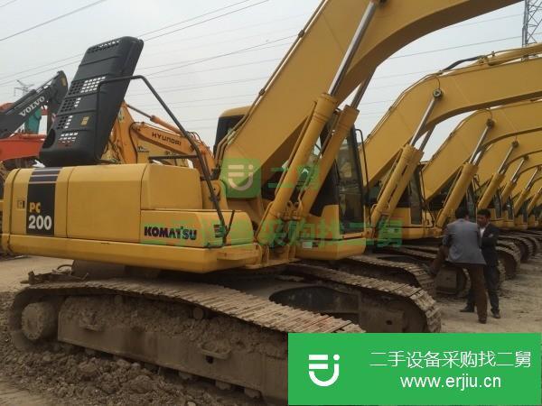 云南出售二手小松200挖掘機