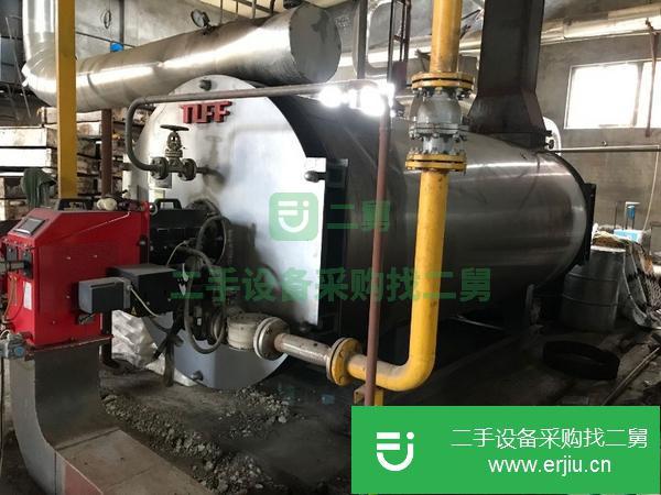 甘肅出售二手熱風型燃氣導熱油鍋爐