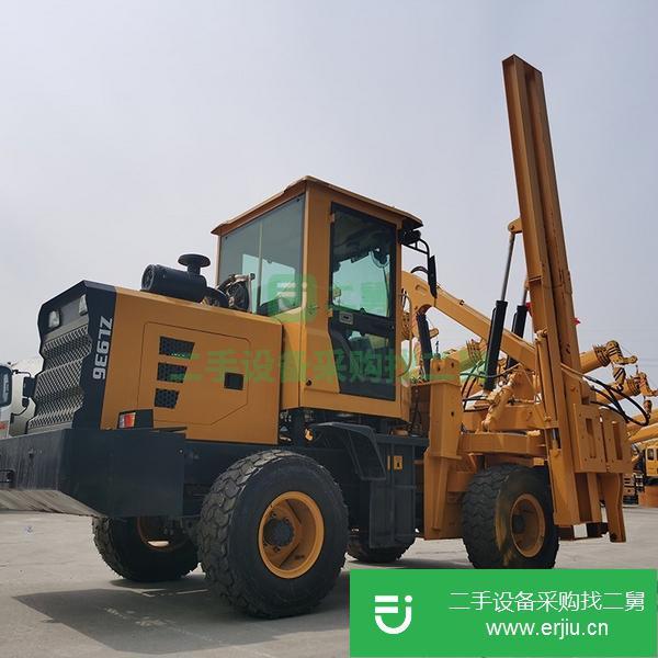 山東出售二手護欄打樁機