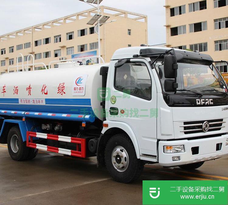 湖北出售二手東風大多利卡8.5方灑水車