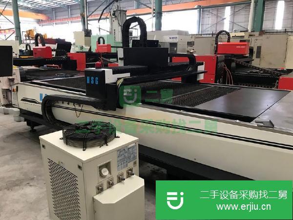 遼寧出售二手宏山500瓦光纖激光切割機