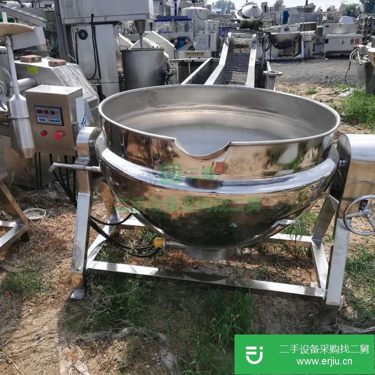 山東出售二手燃氣加熱夾層鍋