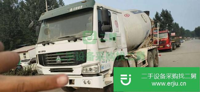 山東出售二手中國重汽攪拌車