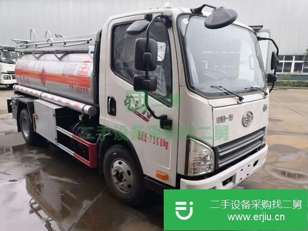 山東出售二手解放虎V/5噸加油車