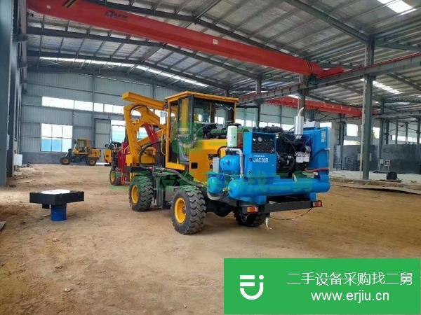 云南出售二手護(hù)欄打樁機(jī)