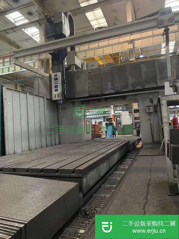 浙江出售二手濟南二機2.7x4.2米數(shù)控龍門銑床