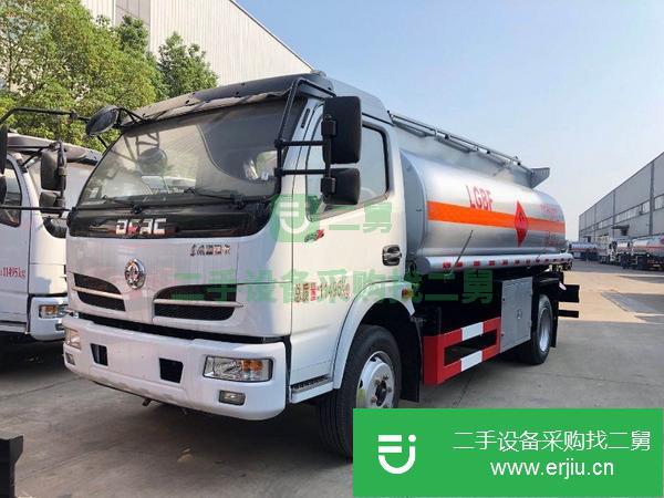山東出售二手國五8噸油罐車玉柴150馬力發動機法斯特8檔變速箱