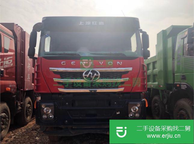 江西出售二手紅巖杰獅前四后八國五自卸車