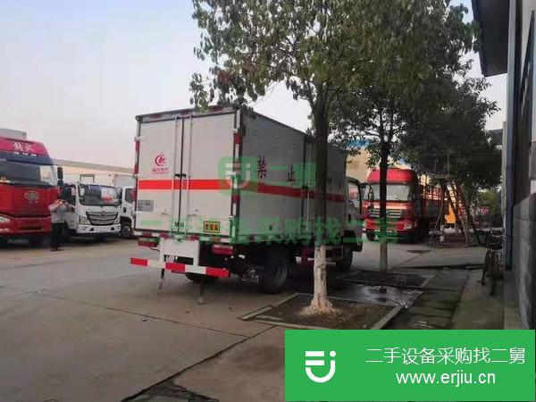 廣東出售二手解放9類危險品廂式運輸車可分期