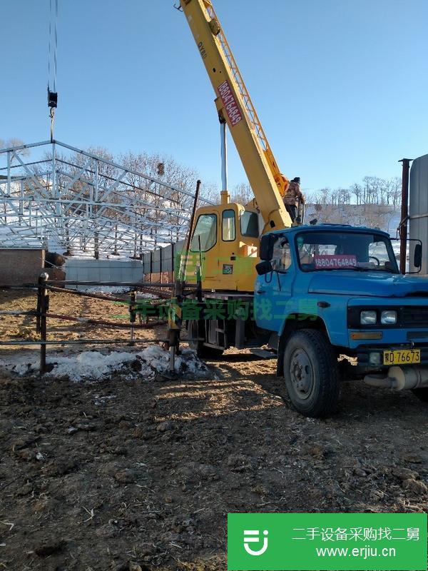 內(nèi)蒙古出售二手12年11月徐工八噸汽車吊