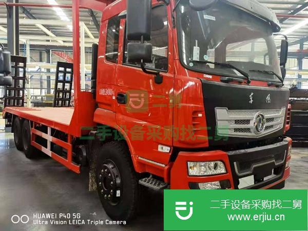 內蒙古出售二手東風D17-H后八輪平板運輸車