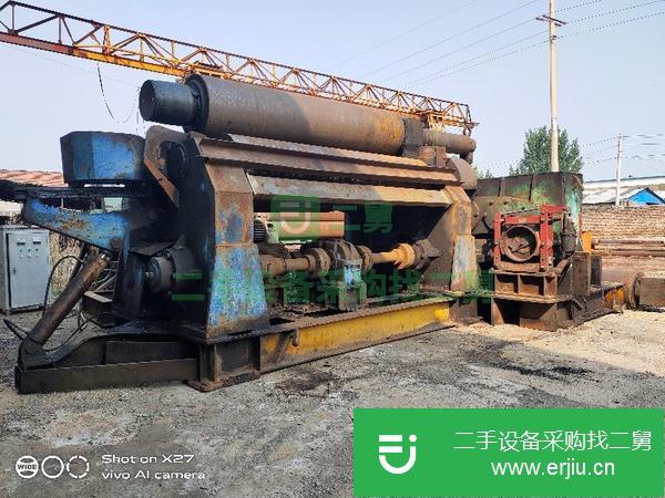 貴州出售二手加重型W11-50*2500機械全自動卷板機