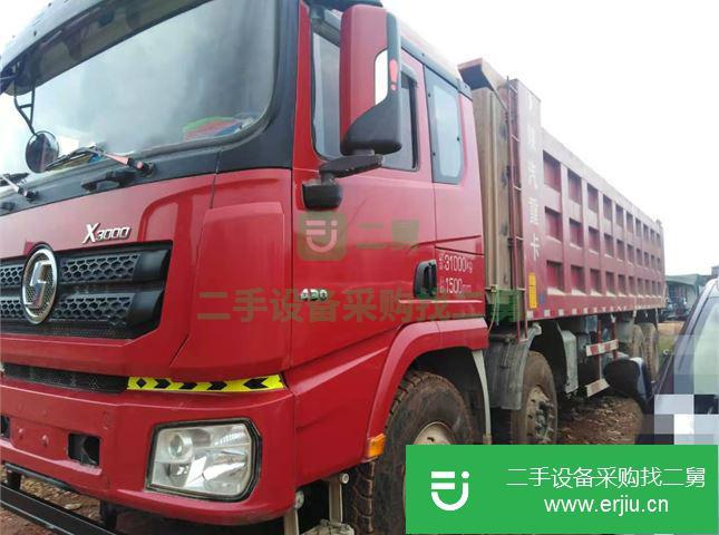 四川出售二手德龍X3000前四后八430馬力自卸車