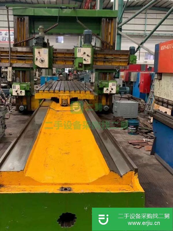 河北出售二手廣東冠陽(yáng)2.7x7米重型龍門(mén)銑床