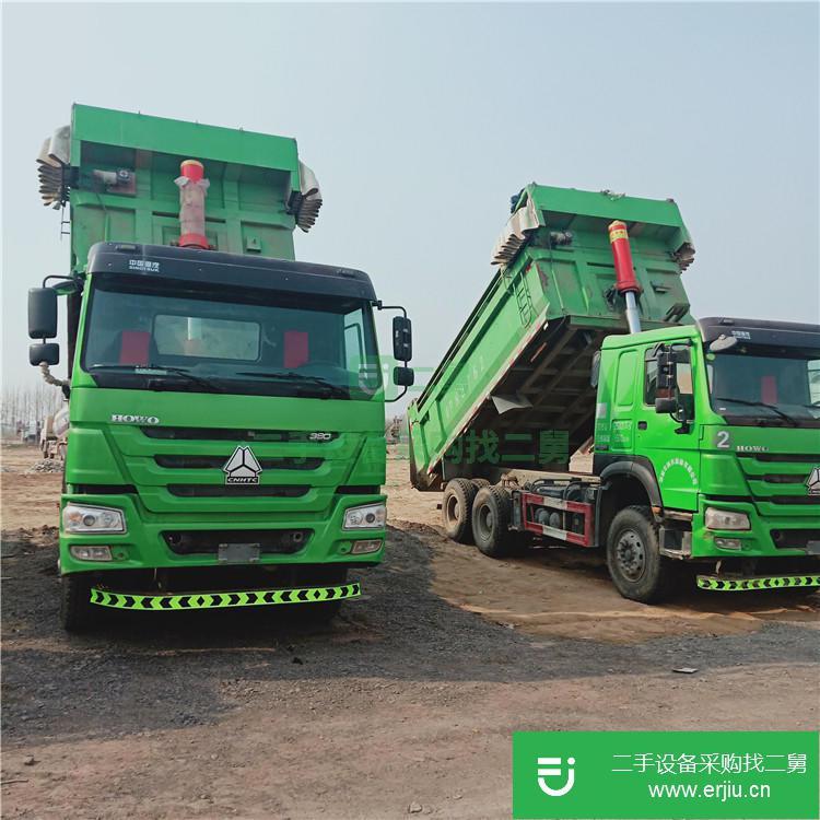 山東出售二手德龍工程自卸車