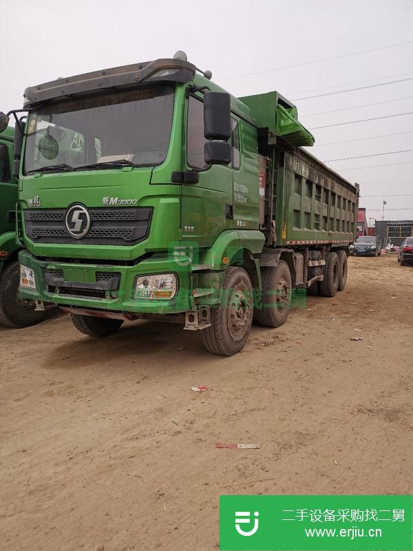 河北出售二手國五輕量化陜汽德龍自卸車