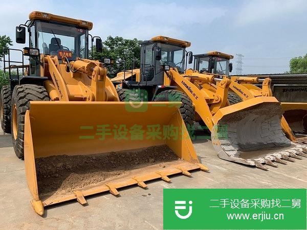 福建出售二手龍工5噸隧道側翻鏟車