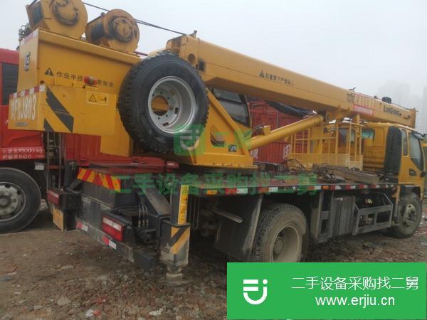 湖北出售二手柳工十噸吊車車況非常好