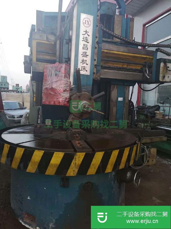福建出售二手大連昌盛C5120單柱立式車床