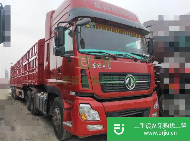 江西出售二手東風(fēng)天龍重卡420馬力半掛車