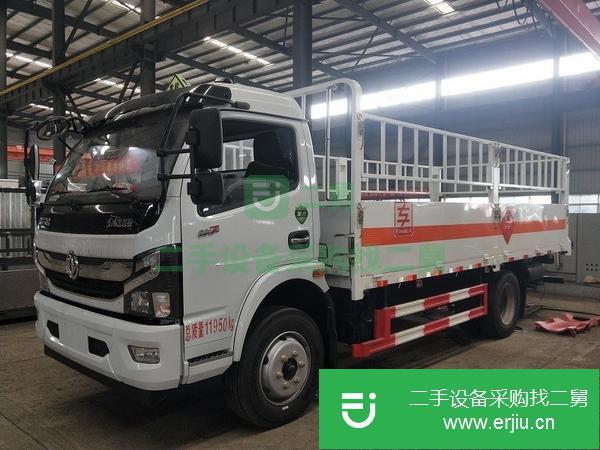 廣東出售二手國六東風多利卡氧氣鋼瓶運輸車廂長5.2米載重7.3噸