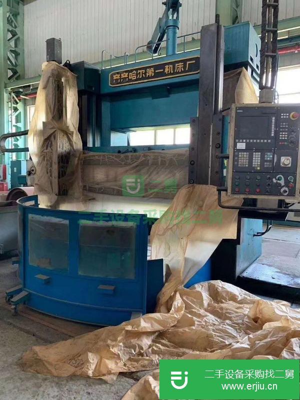 湖北出售二手齊齊哈爾2.5米數控立式車床西門子系統