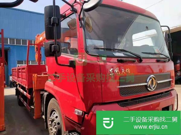 內蒙古出售二手三一10噸后八輪隨車吊