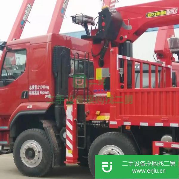 湖北出售二手柳汽乘龍前四后八隨車吊